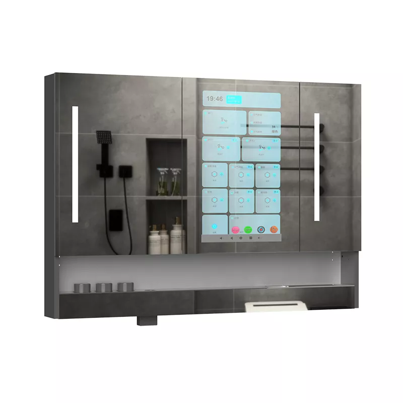 그래 핀 스마트 목욕 거울 캐비닛